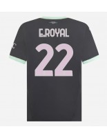 AC Milan Emerson Royal #22 Alternativní Dres 2024-25 Krátký Rukáv